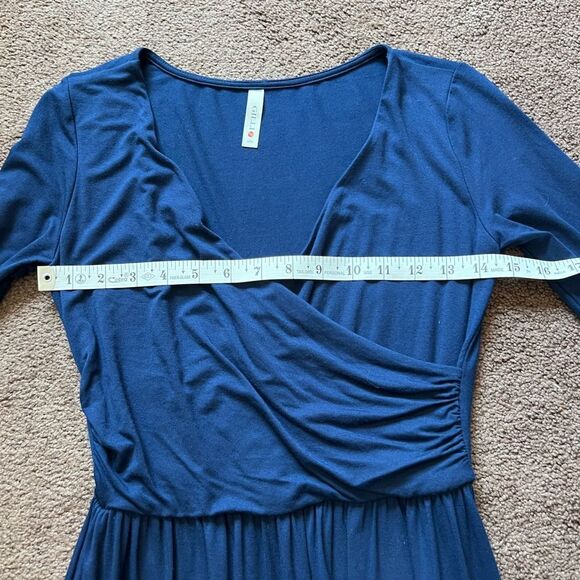 Modcloth Gilli Navy Faux Wrap Dress - Picture 7 of 9